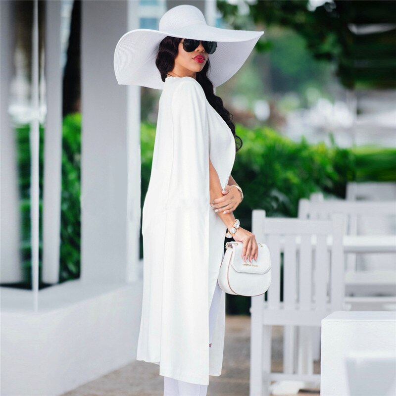 Women's Business Coat Long Cardigan Casual Outerwear