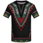 Men's Round Neck Shirt 3D Print Ethnic African Clothing Summer New Hot Sale T-shirt 2021