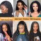 Deep Wave Frontal Wig HD Lace Front Human Hair Wigs For Women Curly Human Hair Wig PrePlucked Brazilian Wet And Wavy Wig 30Inch