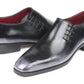 Paul Parkman Side Lace Oxfords Gray Burnished (ID#857F25)