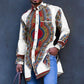 Dashiki African Men's Clothing Ethnic Print Classic Shirt