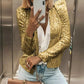 2023 Fashion Sequin Jackets Women Glitter Long Sleeve Short Coats Elegant Spring Outwear Office Ladies Solid  Streetwear