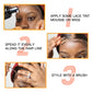 Lace Tint Mousse Waterproof Wig Tint Spray For Toupees Light Brown Wig Knots Healer Quick Dry Wig Grids Concealer No Residue