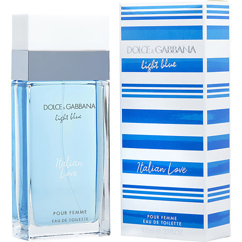 D & G LIGHT BLUE ITALIAN LOVE by Dolce & Gabbana EDT SPRAY 3.4 OZ